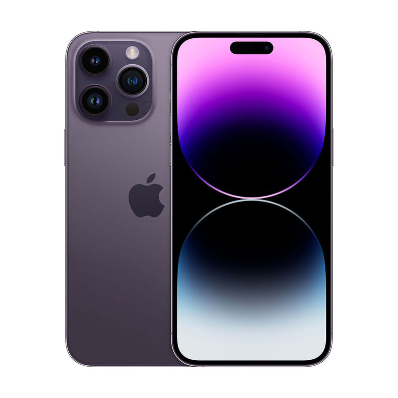 Apple iPhone 14 Pro / 256GB / Deep Purple / Unlocked - Refurbished ( 90 Days Warranty )