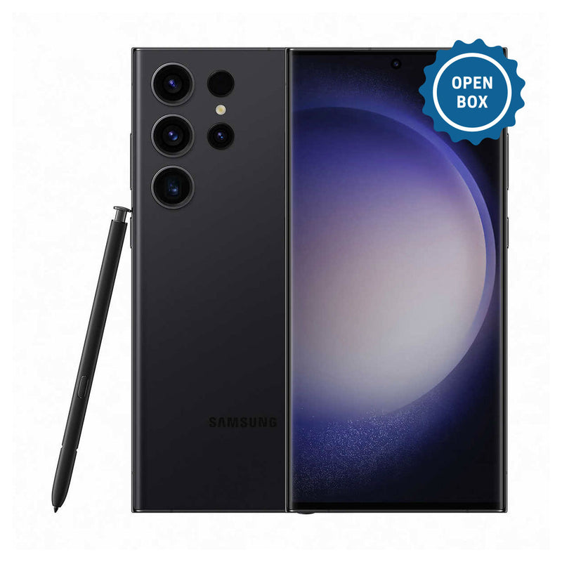 Samsung Galaxy S23 Ultra 5G / 512GB / Phantom Black / Unlocked Smartphone (SM-S918W)