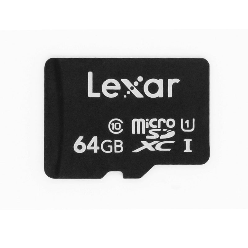 LEXAR Micro SD / HC Class 10 / 64GB / High Speed Memory Card ( 90 Day Warranty ) - Open Box