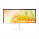 Samsung ViewFinity S6 LS34C650TANXGO / 34" / Curved UWQHD Monitor - Open Box (1 Year Warranty)
