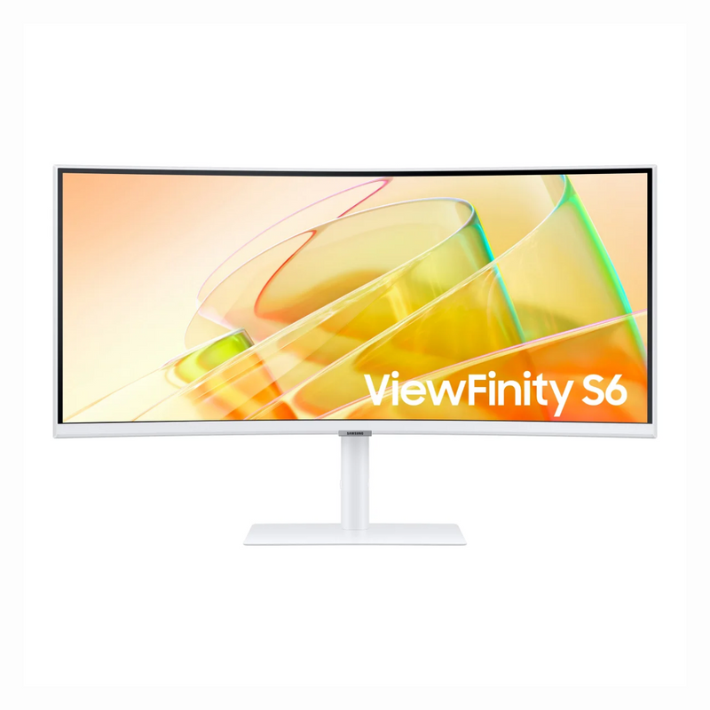 Samsung ViewFinity S6 LS34C650TANXGO / 34" / Curved UWQHD Monitor - Open Box (1 Year Warranty)