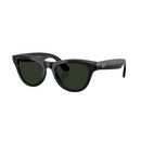 Ray-Ban Meta Skyler (Gen 2) / RW4014 / Shiny Black / Green - Refurbished (90 Day Warranty)
