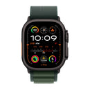 Apple Watch Ultra 2 GPS + Cellular / 49mm / Black Titanium / Green Alpine Loop / Large / MX4T3VC/A (2024) - Open Box (1 Year Warranty)