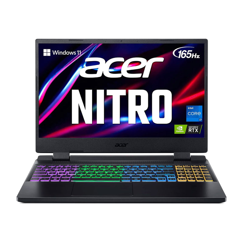 Acer Nitro 5 AN515-58-78CT Gaming Laptop / Intel Core i7-12700H (2.3GHz) / 16GB RAM / 1TB SSD / 15.6" FHD SlimBezel / RTX 3060 (6GB) / Win 11 / 4-cell - Open Box ( 1 Year Warranty )