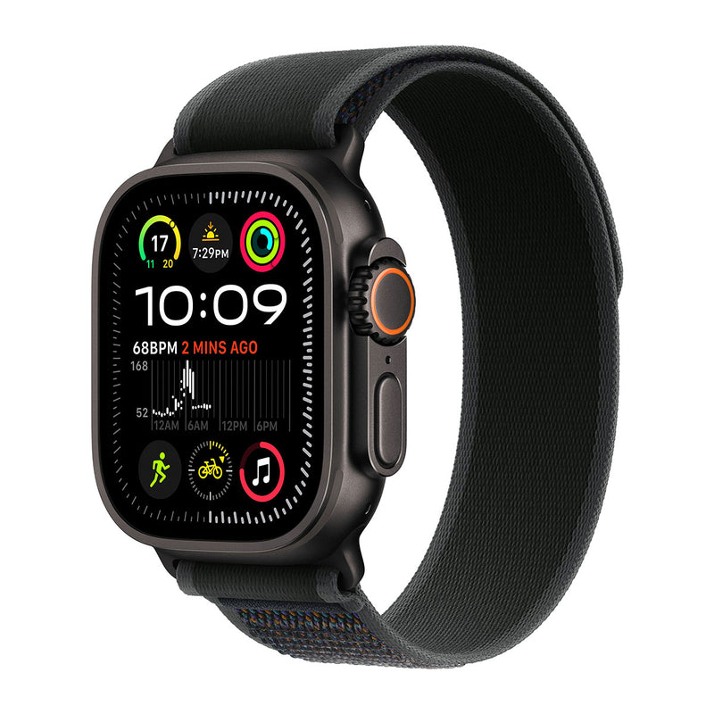 Apple Watch Ultra 2 GPS + Cellular / 49mm / Black Titanium / Black Trail Loop / MX4V3VC/A (2024) - New (1 Year Warranty)