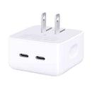 Apple 35W Dual USB-C Port Compact Power Adapter / MNWM3AM/A -Open Box (90 Day Warranty)