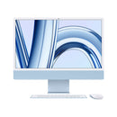 Apple iMac 24” / M3 Chip / 8-Core CPU / 8-Core GPU / 8GB RAM / 256GB SSD / Blue - Open Box (AppleCare+ Included)