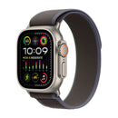 Apple Watch Ultra 2 (GPS + Cellular) / 49mm / Titanium Blue/Black Trail Loop (S/M) - Open Box (1 Year Warranty)
