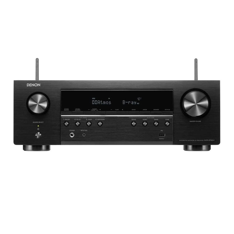 Denon AVR S760H 7.2CH / 8K AV Receiver - OpenBox (1 Year Warranty)