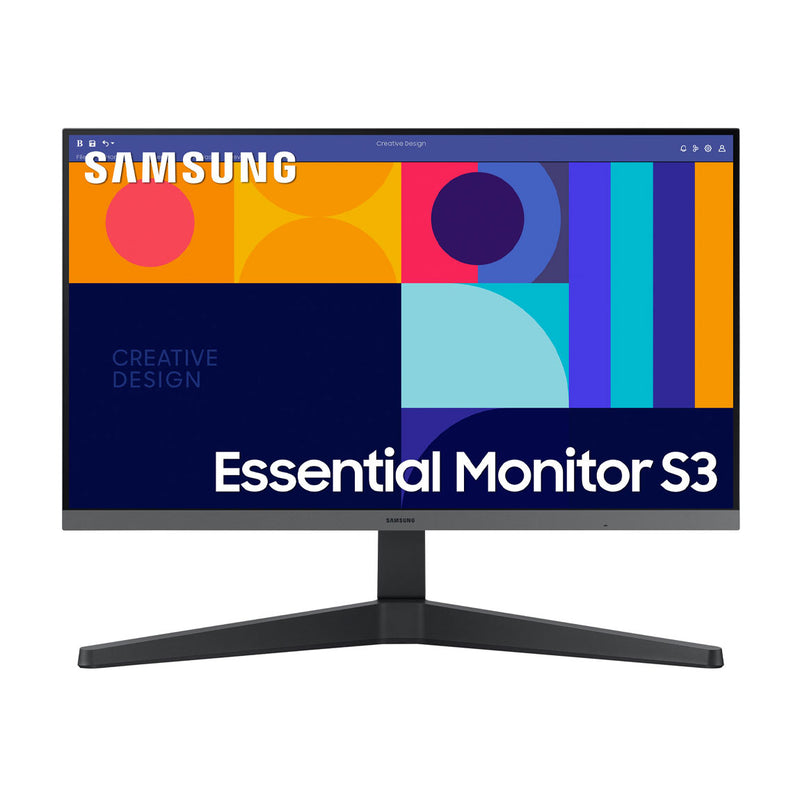Samsung Essential LS24C330GANXZA 24-in FHD Monitor - Open Box (1 Year Warranty)