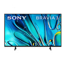 NO BOX - Sony Bravia 3 K-50S30 / 4K HDR / 60Hz / Smart TV - Open Box (1 Year Warranty)