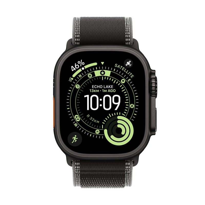 Apple Watch Ultra 3 GPS + Cellular / 49mm / Black Titanium / M/L Charc