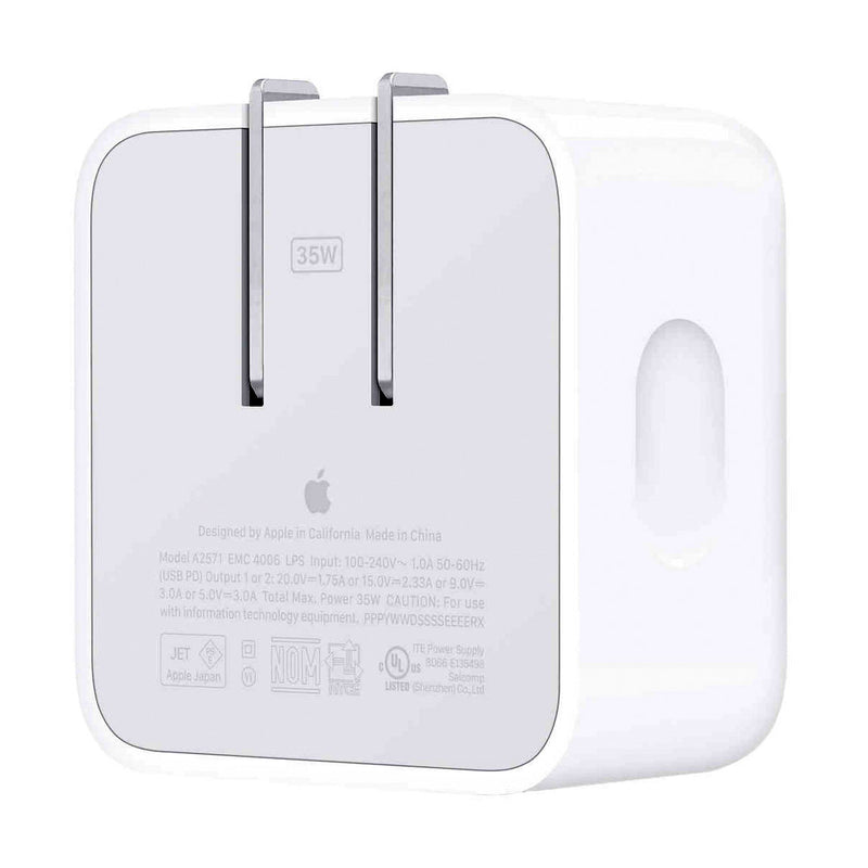 Apple 35W Dual USB-C Port Compact Power Adapter / MNWM3AM/A