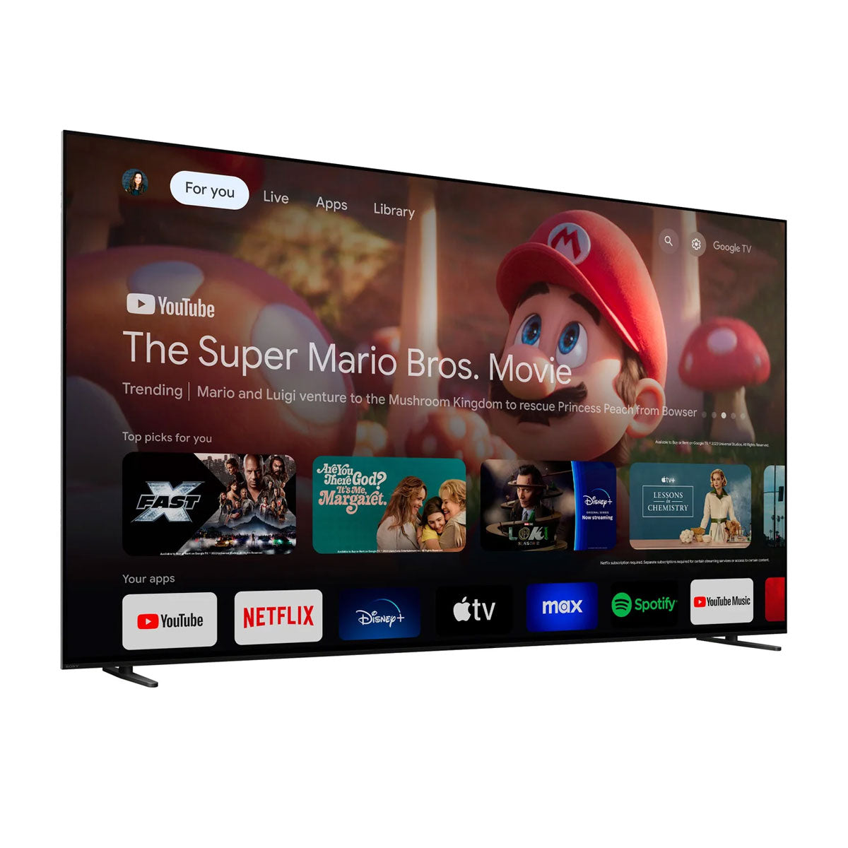 Sony Bravia 8 Series / 4K HDR / 120Hz / OLED Smart TV - Open Box (1 Ye