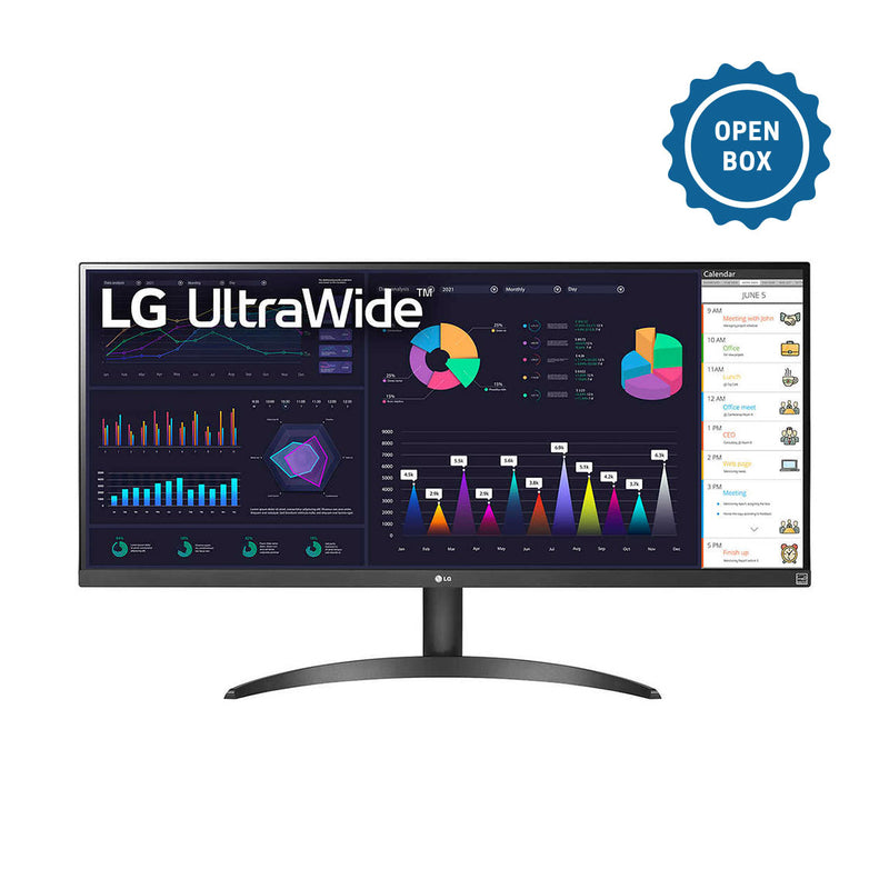 LG 29WQ50T-B UltraWide 29-in WFHD IPS Monitor with AMD FreeSync - Open Box( 1 Year Warranty )