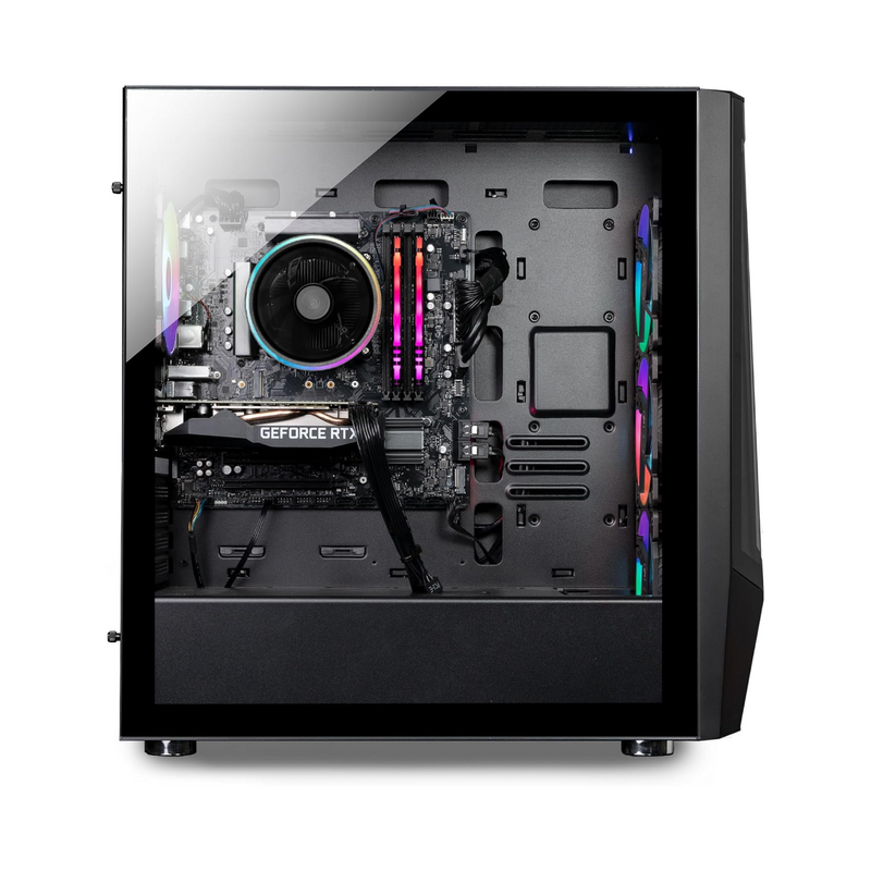 iBUYPOWER Trace Mesh Gaming Desktop / Intel Core i7-14700F / 32GB RAM / 2TB SSD / RTX 4060 8GB / Win 11 - Open Box (1 Year Warranty)