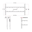 Corliving PM-2210 Wall Mount for 32" - 90" TVs - New