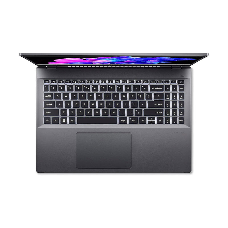 Acer Swift Go SFG16-71-72LH Intel Evo Laptop / Intel Core i7-1355U / 16GB RAM / 1TB SSD / 16" WUXGA / Intel Iris Xe Graphics / Win 11 - Open Box (1 Year Warranty)