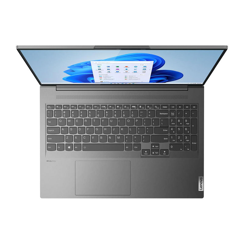 Lenovo Slim 7 16IAH7 Intel Core i7-12700H (2.3GHz) / 16GB RAM / 1TB SSD / 16" WQXGA TS / Intel Iris Xe Graphics / Storm Grey - Open Box ( 1 Year Warranty )