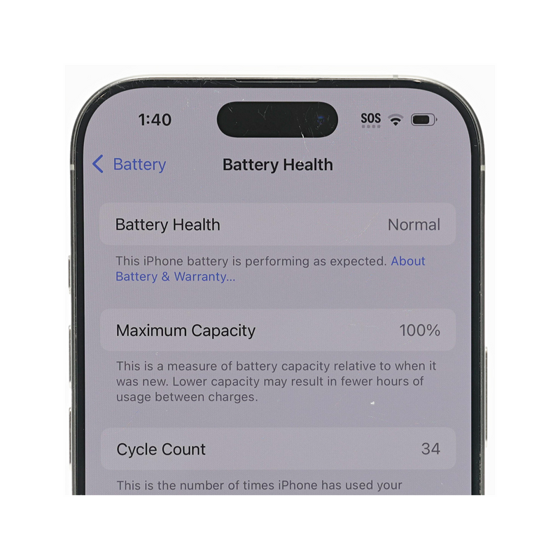 Apple iPhone 16 Pro / 512GB / Natural Titanium - Refurbished (30 Day Warranty)