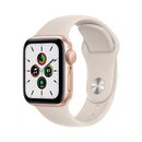 Apple Watch SE GPS / 40mm / Gold / Starlight (CHARGER NOT INCLUDED) - Refurbished  (90 Day Warranty)