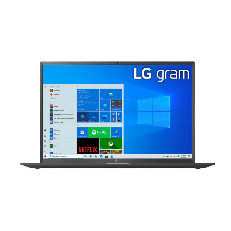 LG Gram 17 17ZB90R-K.AA75A9 / Intel Evo i7-1360P / 16GB RAM / 512GB SSD / Intel Graphics /17-in WQXGA Screen - Open Box ( 1 Year Warranty )