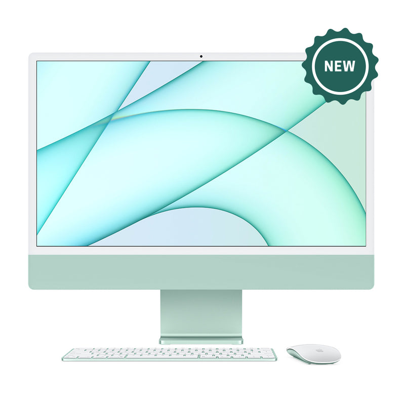 Apple iMac 24” / M1 Chip with 8-Core CPU / 8-Core GPU / 512GB SSD / 8GB Unified RAM - New (1 Year Warranty)