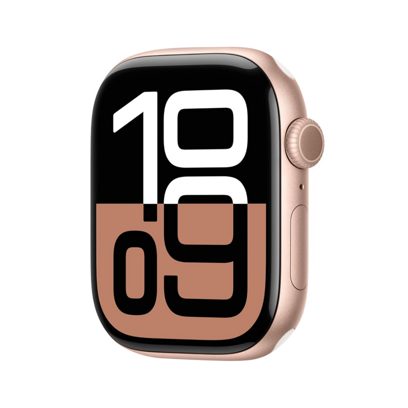Apple Watch Series 10 / 42mm / Rose Gold / NO BAND INCLUDED - Refurbished (90 Day Warranty)