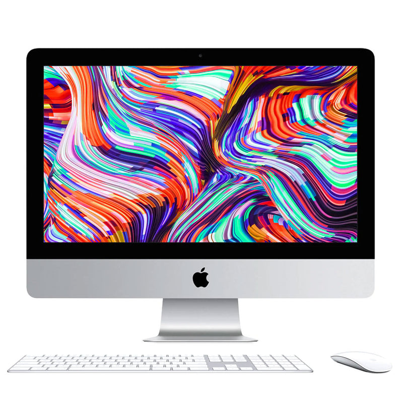 Apple iMac 21.5" (Early 2019) (MHK23LL/A) Intel Core i3 3.6GHz / 256GB SSD / 8GB RAM) / AMD Radeon Pro 555X Graphics / English - Refurbished ( 90 Days Warranty )