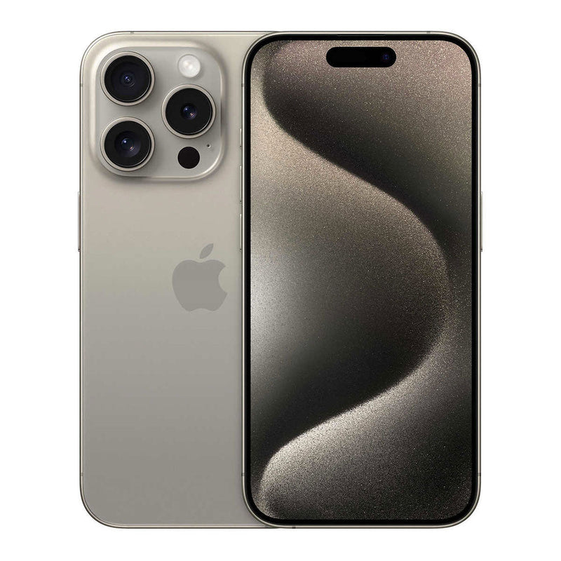 Apple iPhone 15 Pro Max / 256GB / Natural Titanium / Unlocked - Open Box ( AppleCare+ Included )