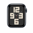 Apple Watch SE / 44mm GPS / Midnight Aluminum Case / NO BANDS INCLUDED - Refurbished (90 Day Warranty)