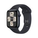 Apple Watch SE (2nd Gen) / 44mm / Midnight Aluminum Case / Midnight Band (M/L) - Refurbished (30 Day Warranty)