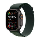 Apple Watch Ultra 2 GPS + Cellular / 49mm / Black Titanium / Green Alpine Loop / Large / MX4T3VC/A (2024) - Open Box (1 Year Warranty)