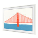 Samsung 75" Customizable Frame Bezel / White