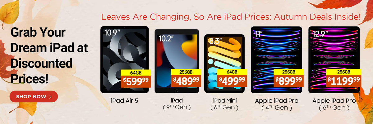 Grab Your Dream iPad at Discounted Prices!