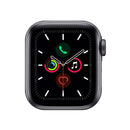 Apple Watch Series 5 / 44mm / Space Grey Aluminum Case / NO BAND INCLUDED - Refurbished (90 Day Warranty)