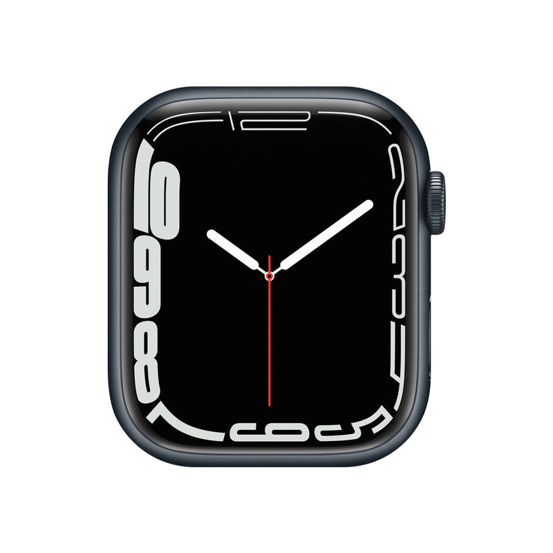 Apple Watch Series 7 GPS / 45mm / Midnight  / Aluminum Case (NO BAND INCLUDED) - Refurbished ( 90 Day Warranty )