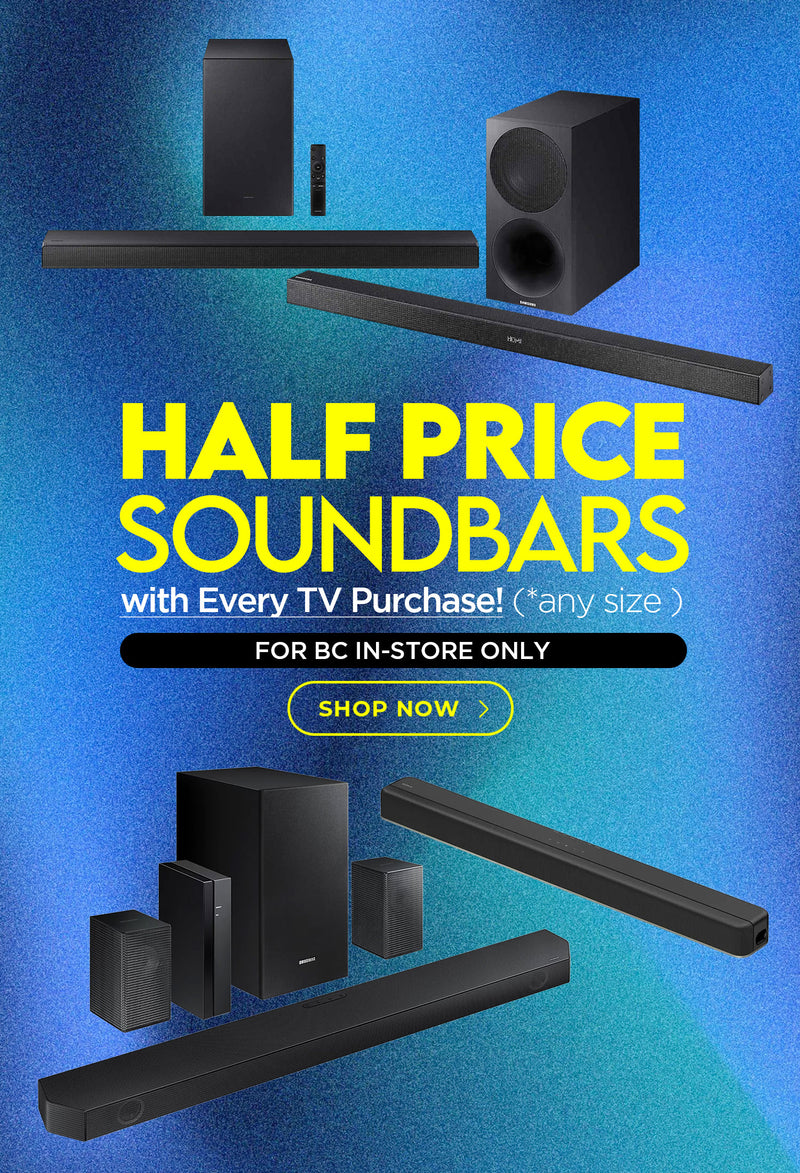 Half Price SoundBars!