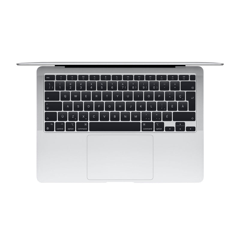 Apple MacBook Air 13.3" with Touch ID (Fall 2020) (Apple M1 Chip / 512GB/ 8GB RAM / Silver) - (AppleCare+ Included) - Open Box (French Canadian Keyboard)