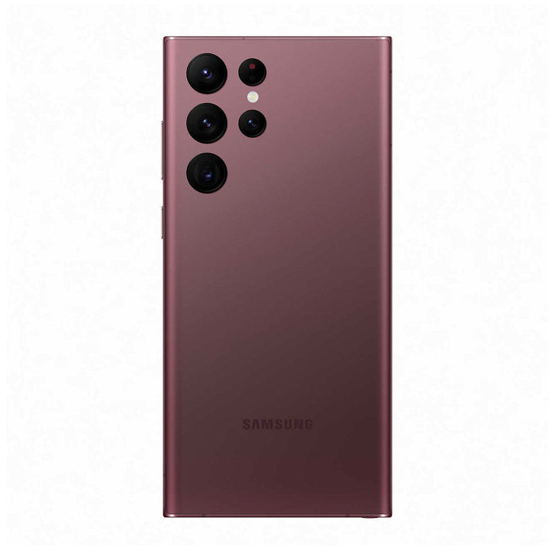 Samsung Galaxy S22 Ultra 5G / 256GB / Burgundy / Unlocked (SM-S908W) - Refurbished (90 Day Warranty)