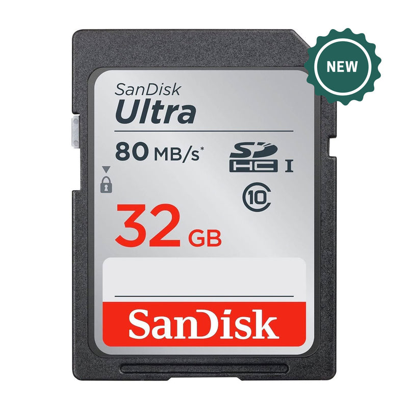 SanDisk Ultra SDHC Card 32GB Class 10 - New (90 Day Warranty)