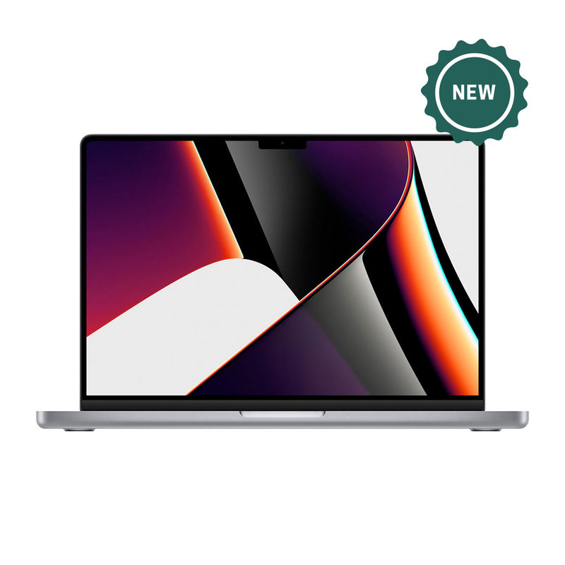 Apple MacBook Pro 16.2-inch / M1 Pro Chip / 10-Core CPU and 16-Core GPU / 16GB Memory / 512GB SSD / Space Gray (AppleCare+ Included) - New (French Canadian Keyboard)