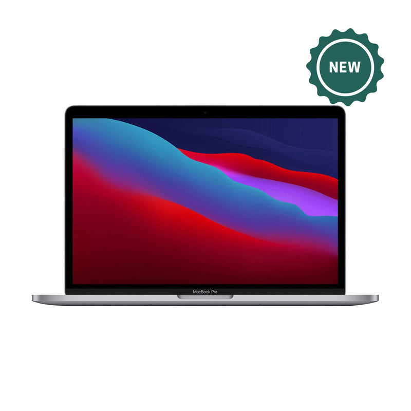 Apple MacBook Pro 13.3-inch / M1 Chip with 8-Core CPU and 8-Core GPU / 256 SSD / 8GB RAM / Space Gray (AppleCare+ Included) - Open Box