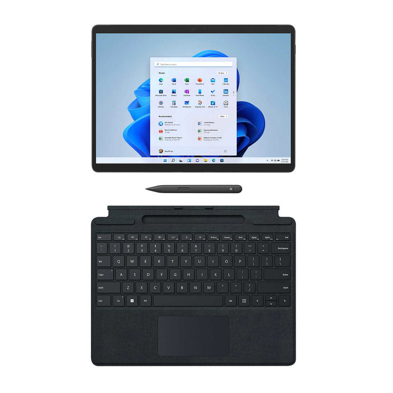 Microsoft Surface Pro 8 Bundle / Intel Evo Platform / Intel Core i5-1135G7 / Graphite / Win 11 - Open Box( 1 Year Warranty )