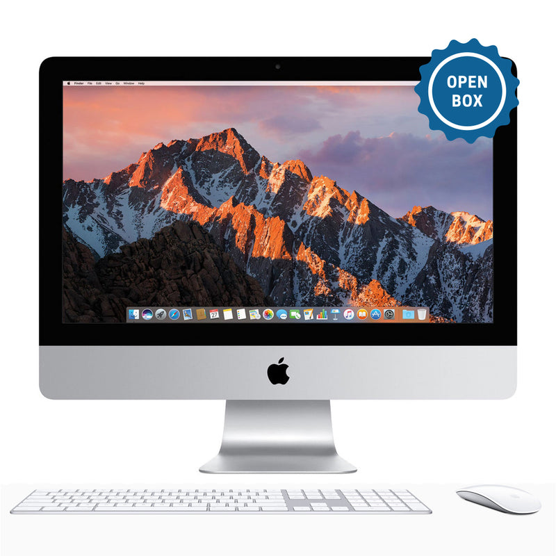 Apple iMac 21.5” (Mid 2017) (MNDY2LL/A)  Intel Core i5 3.0GHz / 1TB HD / 8GB RAM /  2GB Radeon Pro Graphics - (90 Days Warranty) - Open Box