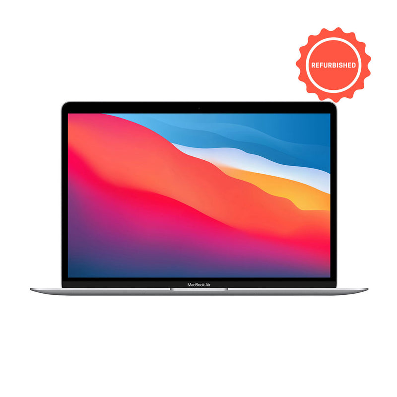 Apple MacBook Air 13.3" with Touch ID (Fall 2020) (Apple M1 Chip / 256GB / 8GB RAM / Silver) - English - Refurbished (90 Day Warranty)