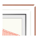 Samsung 55" The Frame Customizable Bezel / Brick Red