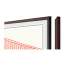 Samsung 43" Customizable Frame Modern Type Bezel / Brown