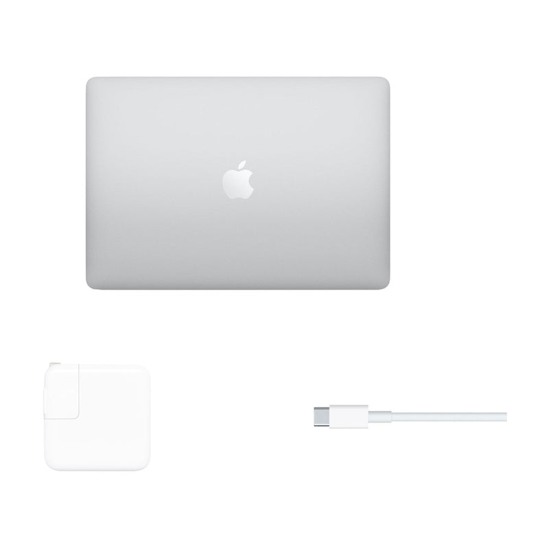 Apple MacBook Air 13.3" with Touch ID (Fall 2020) (Apple M1 Chip / 512GB/ 8GB RAM / Silver) - (AppleCare+ Included) - Open Box (French Canadian Keyboard)