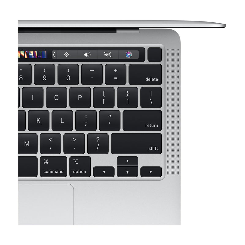 Apple MacBook Pro 13.3-inch / M1 Chip / 8-Core CPU and 8-Core GPU / 512GB / 8GB Memory / Silver (AppleCare+ Included) - Open Box (French Canadian Keyboard)